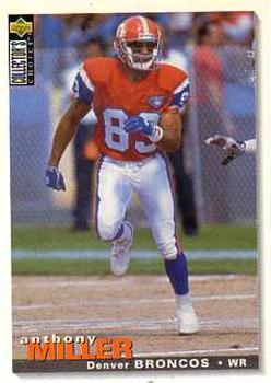 Anthony Miller Denver Broncos 1995 Upper Deck Collector's Choice #60